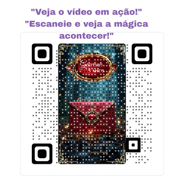 Convite Branca De Neve Interativo Animado + Brindes Vermelho 5