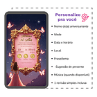Convite Digital Animado 15 Anos Borboleta Rosa  Rosa 3