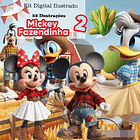 Kit Digital Mickey Fazendinha 3d Arquivo em Png 1