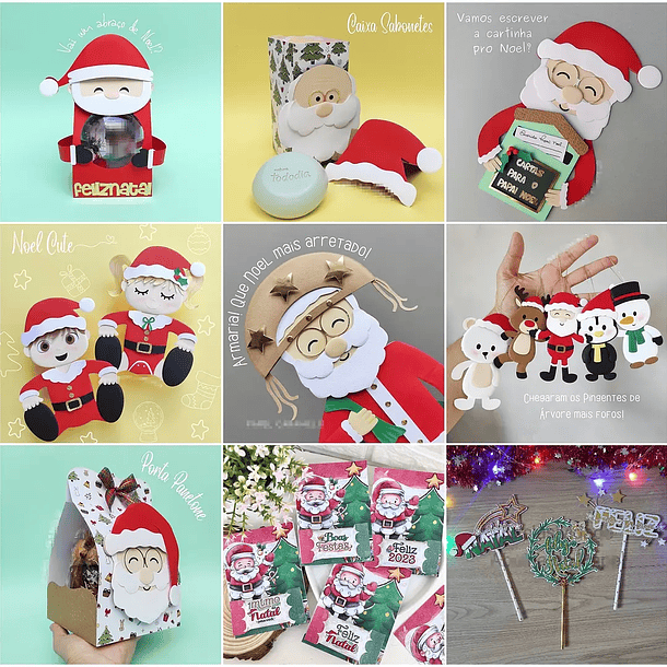 Kit Digital Arquivos de Corte Natal 2022 Diversos 10