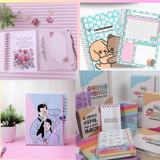 Combo Arquivo Digital,agendas,2026, E Planners 4