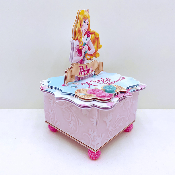 Arquivo de corte kit festa em casa Bela adormecida 6