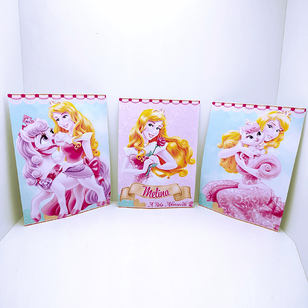 Arquivo de corte kit festa em casa Bela adormecida 2