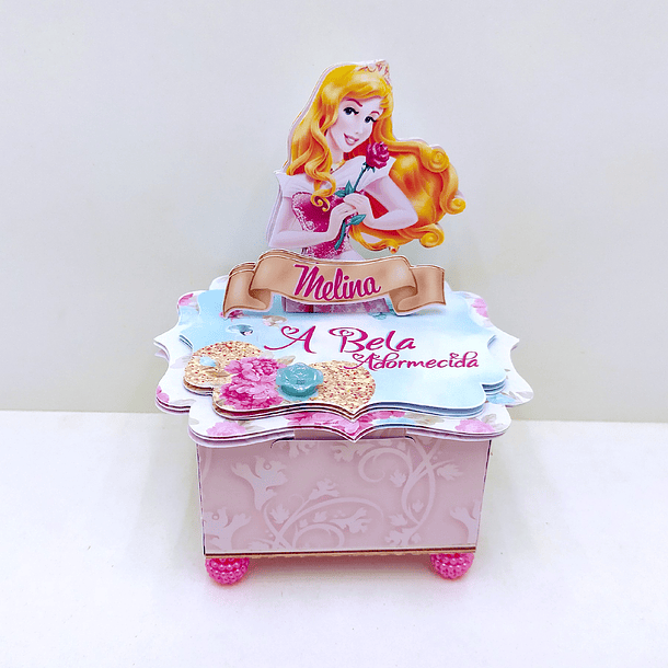 Arquivo de corte kit festa em casa Bela adormecida 11