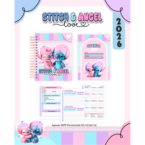 Volta às Aulas STITCH E ANGEL 2