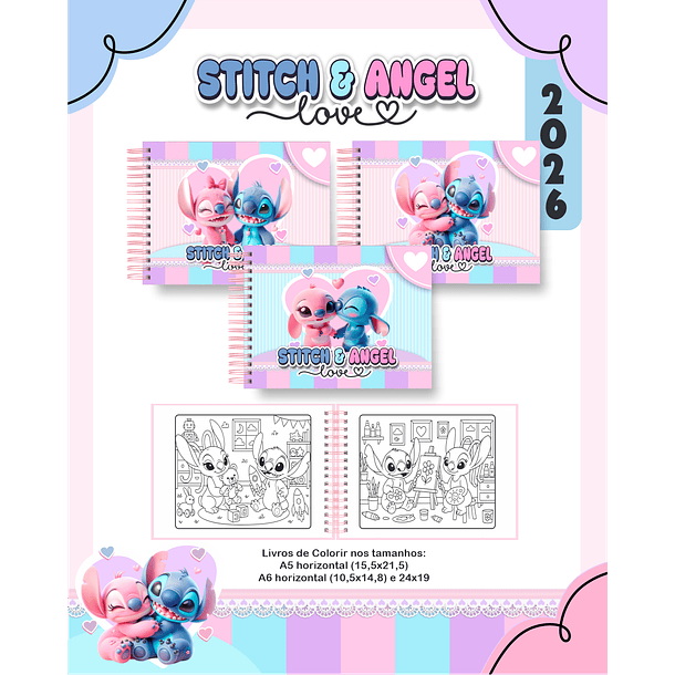 Volta às Aulas STITCH E ANGEL 7