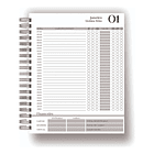 Arquivo Digital Agenda Manicure 2026 Cinza Claro 2