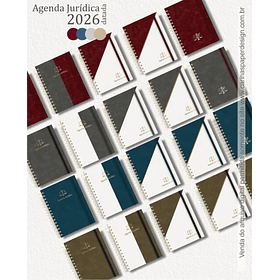 Combo Agenda Jurídica 2026