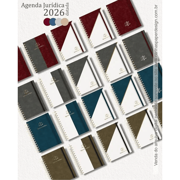 Combo Agenda Jurídica 2026 1