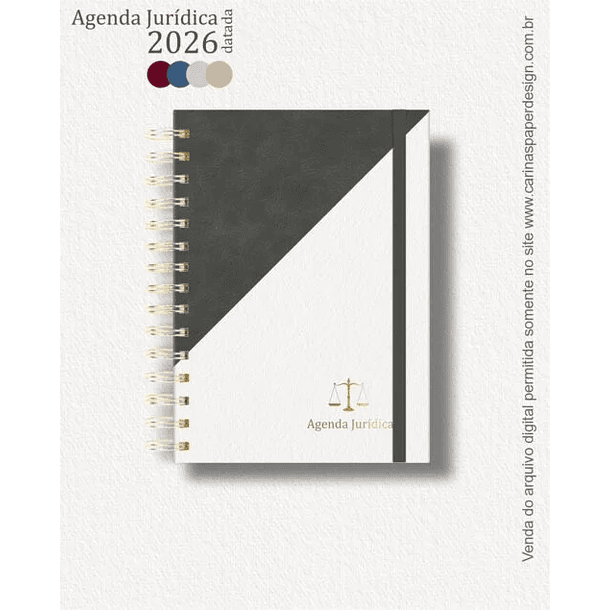 Combo Agenda Jurídica 2026 8