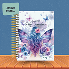 Arquivo Digital Agenda 2026 Coleção Butterfly - Borboletas 3