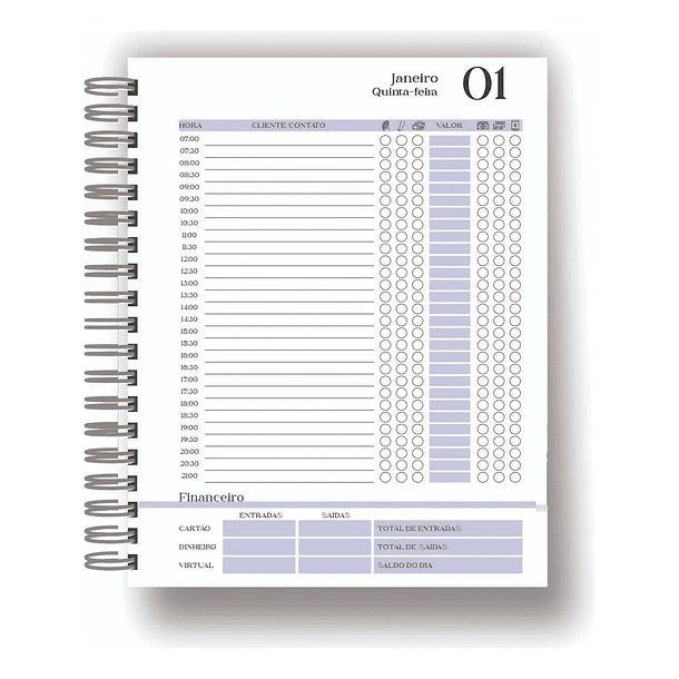 Arquivo Digital Agendamento Lilás Claro Manicure 2026 2