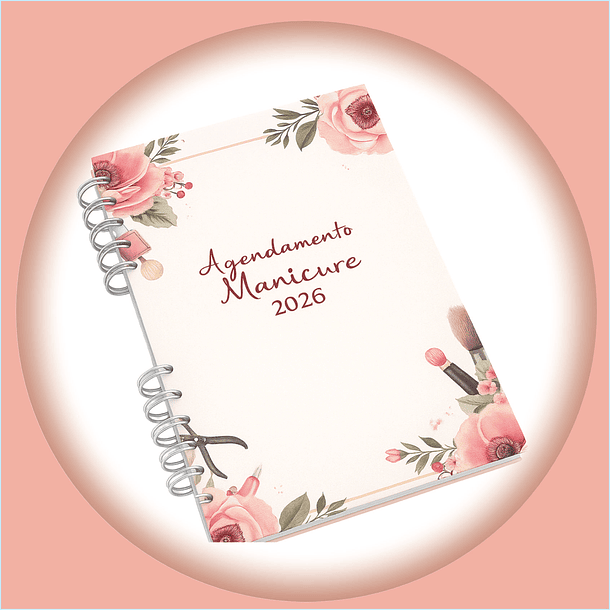 Arquivo Digital Agendamento Rosa Claro Manicure 2026  1