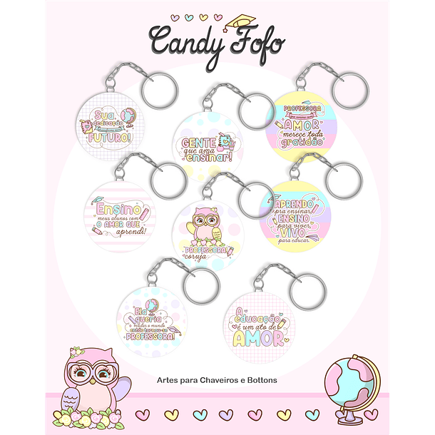 Pack Professores Coruginha Fofa - 2026 10