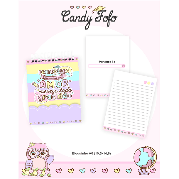 Pack Professores Coruginha Fofa - 2026 13