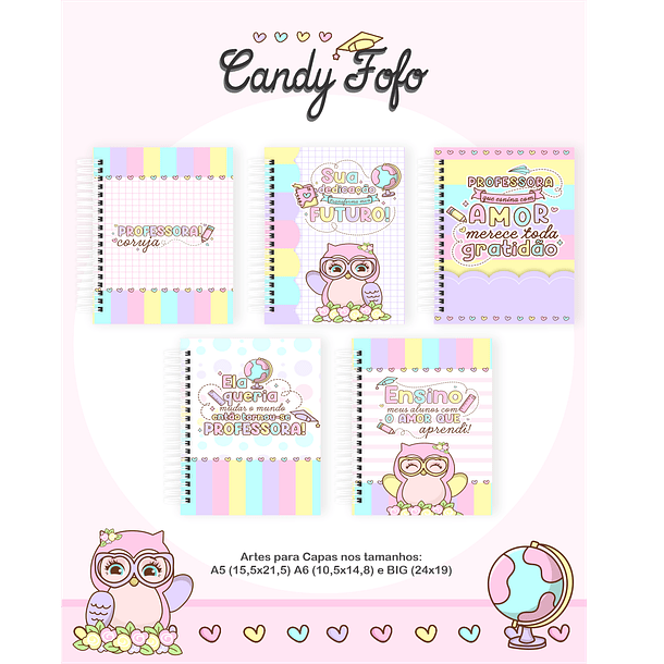 Pack Professores Coruginha Fofa - 2026 1