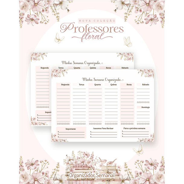 Arquivo Digital Agendas e Planners Permanente Professora Floral 1 – 2026  7