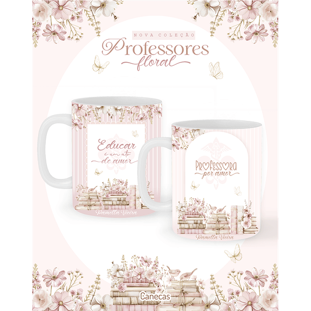 Arquivo Digital Agendas e Planners Permanente Professora Floral 1 – 2026  10