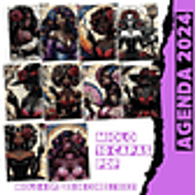 36 Artes para Capa agenda Orixás e Exú Arquivo Editável