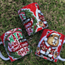 8 Artes para Caneca Natal Capivara Arquivo Editável