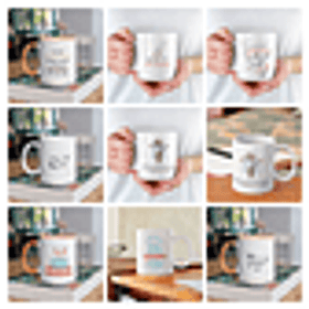 15 Artes para Caneca Páscoa Arquivo em Jpg