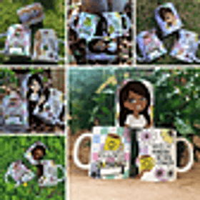 10 Artes para Caneca da Mãmãe Dia das Mães Arquivo Editável