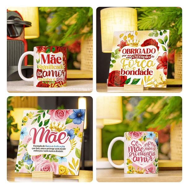 50 Artes para Caneca Dia das Mães Mãe Arquivo em Jpg