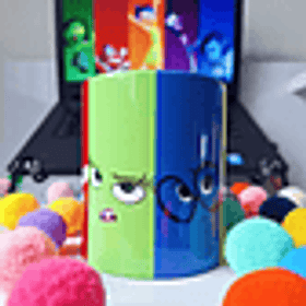 Arte para Caneca Divertidamente Arquivo em Jpg