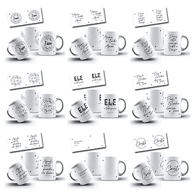 50 Artes para Caneca Salmos e Proverbios Arquivo em Jpg