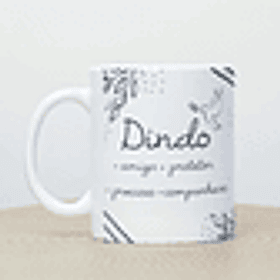 Arte Caneca Dindo Amigo, Precioso, Protetor, Companheiro Arquivo em Png
