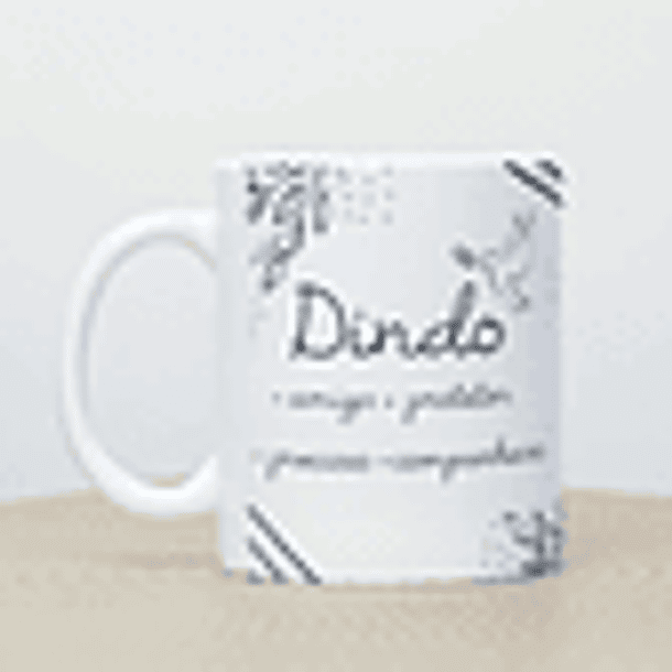 Arte Caneca Dindo Amigo, Precioso, Protetor, Companheiro Arquivo em Png