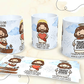 Artes Caneca Parábola do Semeador a palavra de Deus é a semente que pode mudar a sua vidaArquivo em Jpg