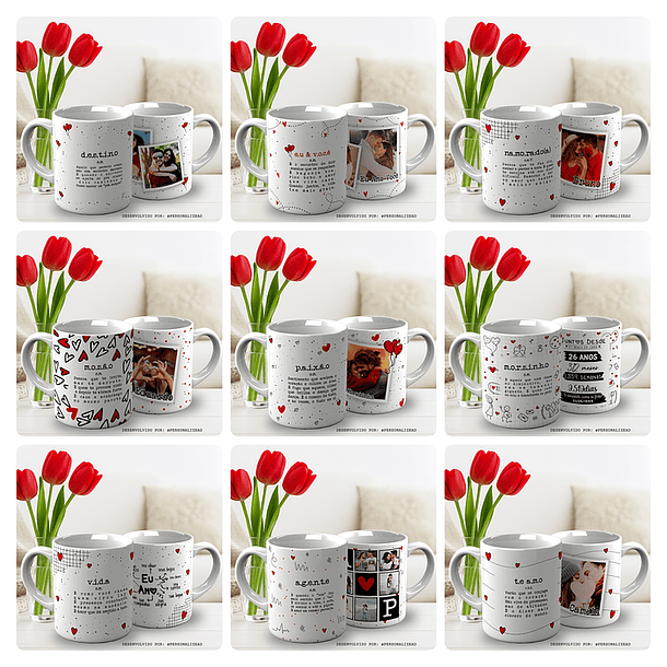 10 Artes para Caneca O Significado de Ser a Gente Arquivo Editável