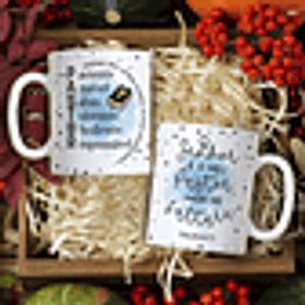 Artes Caneca Pastor e Pastora em Arquivo Editável