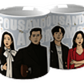 6 Artes Caneca Dorama Pousando No Amor em Png