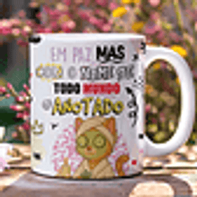 5 Artes para Caneca Frases Gata sincera Arquivo Editável