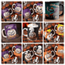 10 Artes para Halloween Stitch e Outros Arquivo em Jpg