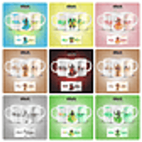 20 Artes para Caneca Orixás Aquarela Arquivo em Jpg