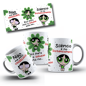 Artes Caneca Docinho Não me peça conselhos pois para mim a solução está no silênco e no distanciamento Arquivo em Jpg