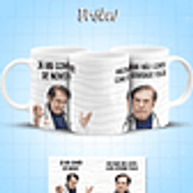 8 Artes para Caneca Dr Now Arquivo em Jpg