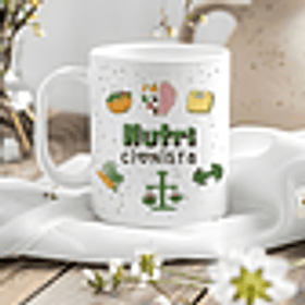 Artes Caneca Profissão Nutricionista Arquivo em Jpg