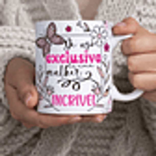 26 Artes para Caneca Alfabeto Dia das Mulheres Arquivo Editável