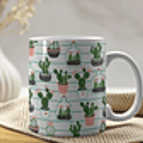 48 Artes para Caneca Estampas Diversas Femininas Arquivo Editável