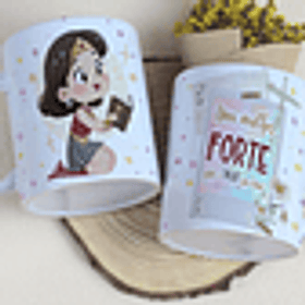 17 Artes para Caneca e Capa Agenda Dia das Mulheres Guerreiras Arquivo Editável