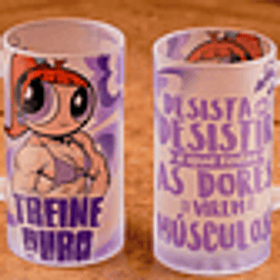 12 Artes para Copo Chopp Meninas Super Poderosas Arquivo em Jpg