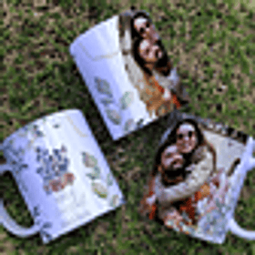 9 Artes para Caneca Bodas Casamento Arquivo Editável