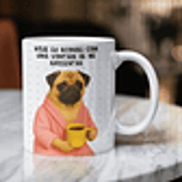 Arte para Caneca Hoje eu acordei com uma vontade de me aposentar Arquivo em Png