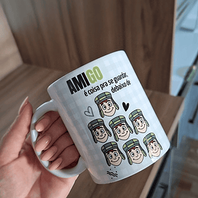 Arte para Caneca Amigo é coisa pra se guardar, debaixo de sete chaves Arquivo em Png