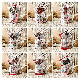 36 Artes para Caneca Azulejo e Almofada Dia Dos Namorados Arquivo Editável