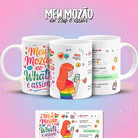 12 Artes para Caneca Meu Mozão No Zap É Assim Arquivo em Jpg